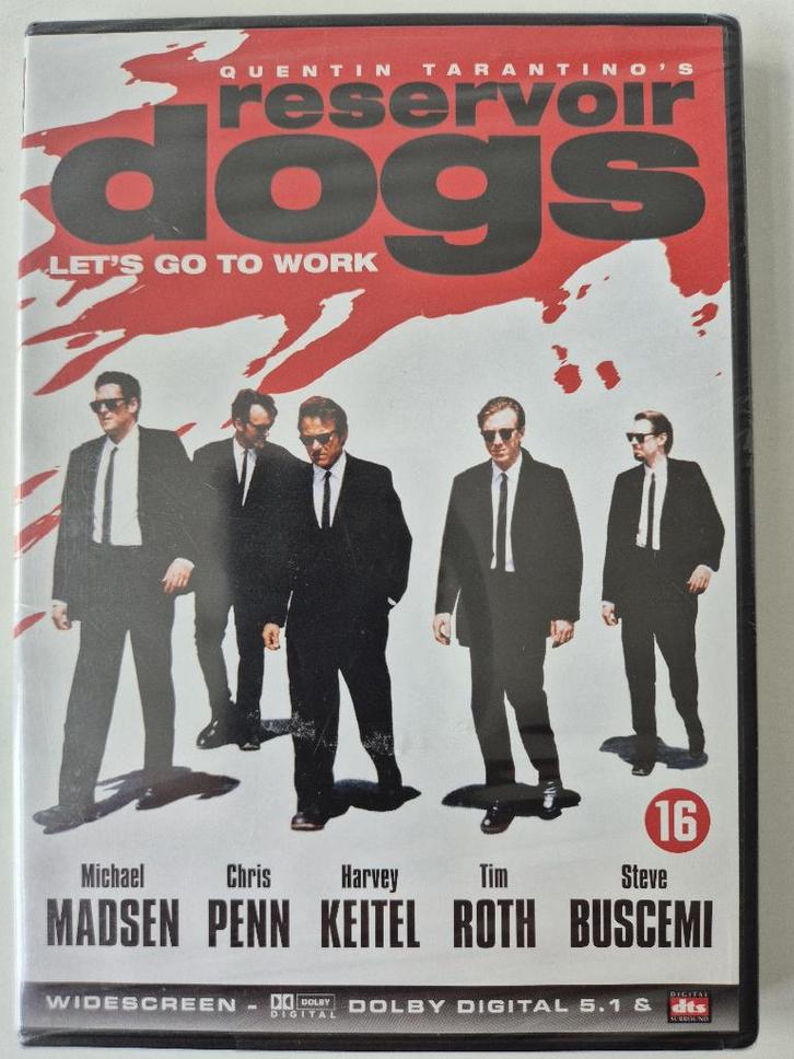 Reservoir Dogs - Geseald, Cd's en Dvd's, Dvd's | Thrillers en Misdaad, Nieuw in verpakking, Actiethriller, Vanaf 16 jaar, Ophalen of Verzenden