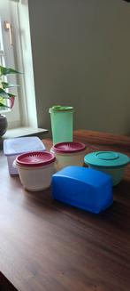 Tupperware Collectie beker kan botervloot kaasdoos bakjes, Huis en Inrichting, Keuken | Tupperware, Ophalen of Verzenden, Gebruikt