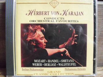 Herbert von Karajan "Conducts Orchestral Favourities" CD beschikbaar voor biedingen