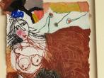 Schilderij van Henry Guibal, Ophalen, 50 tot 75 cm, Zo goed als nieuw, Schilderij