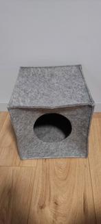 Vilten kubus kattenmand, Ophalen of Verzenden, Gebruikt