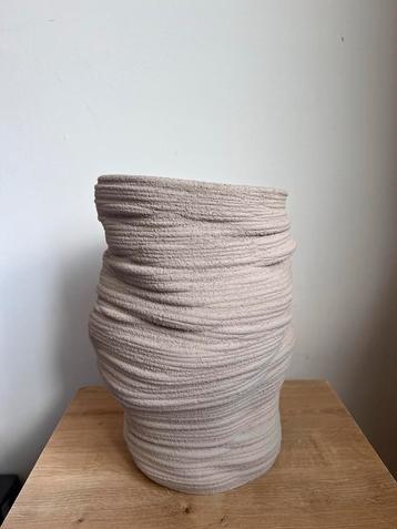 H&M Home Vaas - Keramiek Taupe beschikbaar voor biedingen