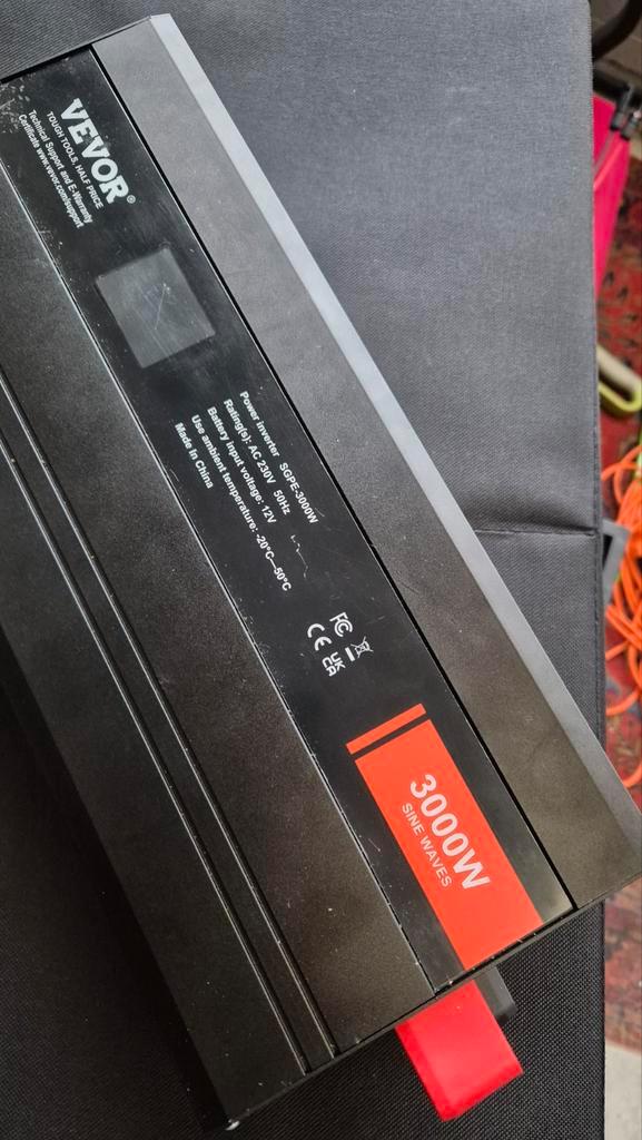 Vevor SCPE-3000W Omvormer, Auto diversen, Jumpstarters, Zo goed als nieuw, Ophalen of Verzenden