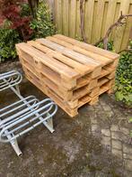 Houten pallets 80x120 Vier stuks, Doe-het-zelf en Verbouw, Hout en Planken, Gebruikt, Ophalen of Verzenden, Steigerhout, Minder dan 200 cm