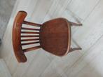 VINTAGE Keukenstoelen 4 stuks, Huis en Inrichting, Stoelen, Ophalen, Gebruikt, Bruin, Vier
