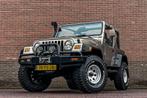 Jeep Wrangler 4.0i Automaat Sahara, Origineel NL, 79.000km N, Auto's, Jeep, Automaat, 450 kg, Gebruikt, Beige