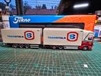 Transtolk combinatie, Hobby en Vrije tijd, Modelauto's | 1:50, Ophalen of Verzenden, Gebruikt, Bus of Vrachtwagen, Tekno