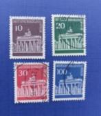 Postzegel Berlijn 1966 4 zegels Brandenburger Tor  04-10, Postzegels en Munten, Postzegels | Europa | Duitsland, Verzenden, BRD