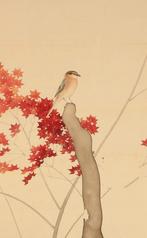 Rolschildering - Klauwier in de herfst - Umemura Sokei, Antiek en Kunst, Ophalen of Verzenden
