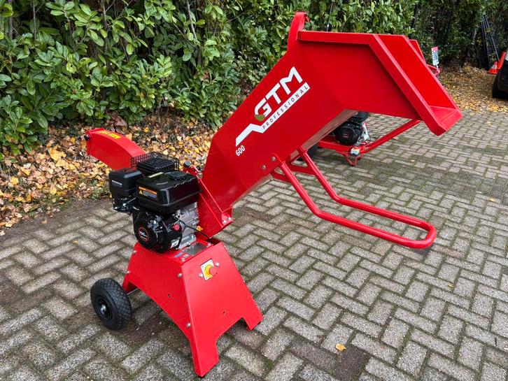 Nieuwe GTM GTS600 Versnipperaar Hakselaar, Tuin en Terras, Hakselaars, Nieuw, Benzine, Ophalen