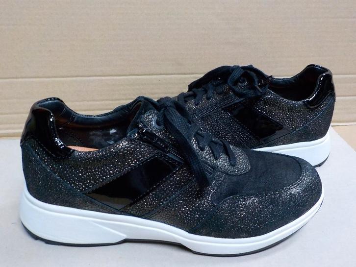 Xsensible Stretchwalker zwart- brons maat 40 H, Kleding | Dames, Schoenen, Zo goed als nieuw, Sneakers of Gympen, Zwart, Ophalen of Verzenden