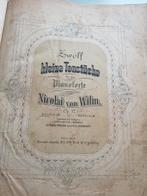 Nicolai von Wilm,zwölf kleine tonstücke für das pianoforte, Ophalen of Verzenden, Gelezen, Overige onderwerpen, Nicolai von Wilm