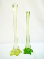 uranium glas - solifleurs - hoge vazen, Ophalen