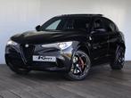 Alfa Romeo Stelvio 2.9 V6 AWD Quadrifoglio | Pano-dak | Adap, Automaat, Gebruikt, 109 €/maand, Zwart