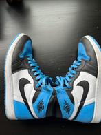 Air jordan 1 university blue, Ophalen of Verzenden, Zo goed als nieuw, Blauw