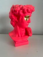 Fluor Roze Borstbeeld Vaas, Ophalen of Verzenden