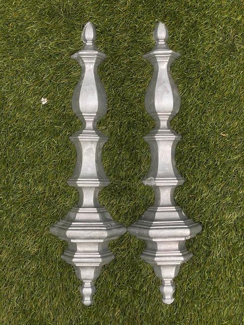Twee unieke, robuuste, decoratieve wandornamenten, Huis en Inrichting, Woonaccessoires | Wanddecoraties, Zo goed als nieuw, Ophalen of Verzenden