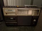Grundig RR220 INTERNATIONAL radio cassetterecorder, Ophalen of Verzenden, Gebruikt, Radio