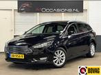 Ford FOCUS Wagon 1.0 Titanium + STOELVERW. + APPLE CARPLAY/A, Auto's, Ford, Euro 6, Zwart, Handgeschakeld, 1216 kg