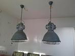 2 hanglampen, Huis en Inrichting, Lampen | Hanglampen, Ophalen, Gebruikt, 50 tot 75 cm, Metaal