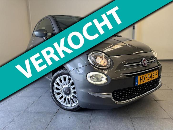 Fiat 500 0.9 TwinAir Turbo 80Pk - Lounge - Panodak - led - 1, Auto's, Fiat, ABS, Airbags, Airconditioning, Centrale vergrendeling