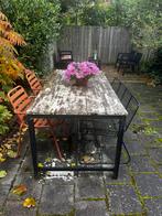 Tuinset, 4 zitplaatsen, Kunststof, Gebruikt, Ophalen of Verzenden