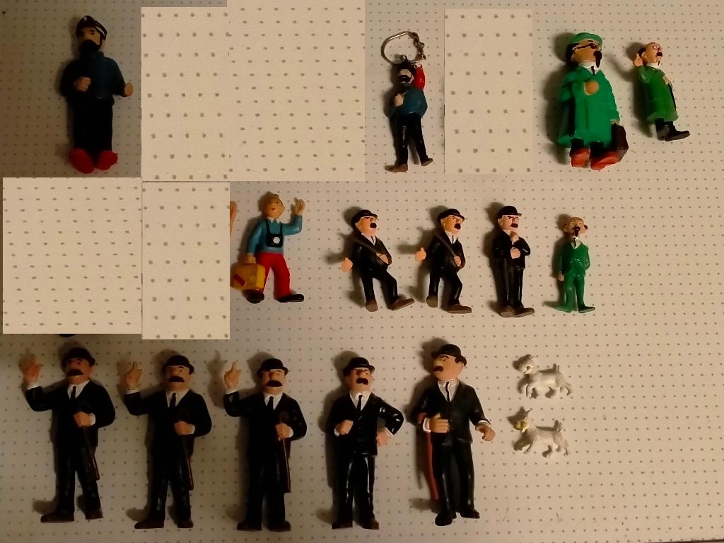 Kuifje Moulinsart comics spain plastoy pvc figuren strip, Ophalen of Verzenden, Kuifje, Gebruikt, Beeldje of Figuurtje