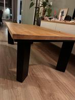 Eikenhouten salontafel 130x70cm, Ophalen, Gebruikt, 100 tot 150 cm, Eikenhout