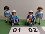 Playmobil Ziekenhuis Rolstoel Poppetjes per stuk 2,50, Verzenden, Gebruikt, Los playmobil