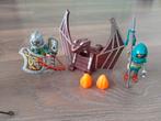 Playmobil drakenridders en wolvenridder met katapult, Ophalen, Zo goed als nieuw, Complete set