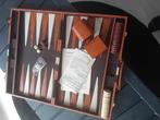 Backgammon tric trac koffer, Ophalen of Verzenden, Zo goed als nieuw