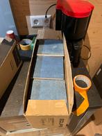 Tegeltjes blauw gemeleerd 13,2x13,2cm - Nieuw- 1m2, Ophalen, Nieuw, Minder dan 20 cm, Minder dan 5 m²