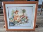 Prachtig geborduurd schilderij, Ophalen of Verzenden, Nieuw, Handborduren, Borduurpakket