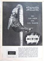 5 vintage advertenties Wilkinson scheermesjes 64-83 scheren, Ophalen of Verzenden, Gebruikt, Overige typen