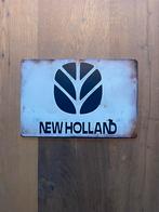 “New Holland” reclame bordje, Ophalen of Verzenden, Nieuw, Reclamebord