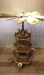 Erzgebirge Vintage kerstpiramide - Hout Handwerk., Ophalen of Verzenden, Gebruikt