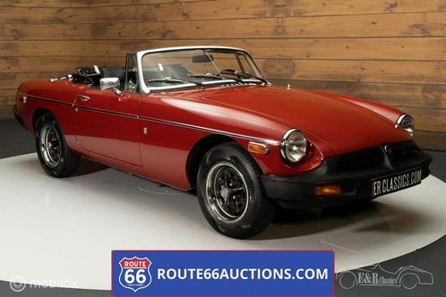 MG B Cabriolet 1978 | Route 66 auctions, Auto's, Oldtimers, Bedrijf, Te koop, Open dak, MG, Benzine, Cabriolet, Handgeschakeld