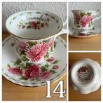 Erg mooie kop en schotel Royal Albert maand November., Ophalen of Verzenden, Zo goed als nieuw, Overige stijlen, Kop(pen) en/of Schotel(s)