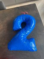 Opblaascijfer 2 - Feestversiering, Verzenden, Zo goed als nieuw, Versiering, Verjaardag