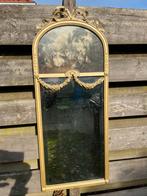 Antieke empire spiegel, Antiek en Kunst, Antiek | Spiegels, Ophalen, Rechthoekig, Minder dan 50 cm, Minder dan 100 cm