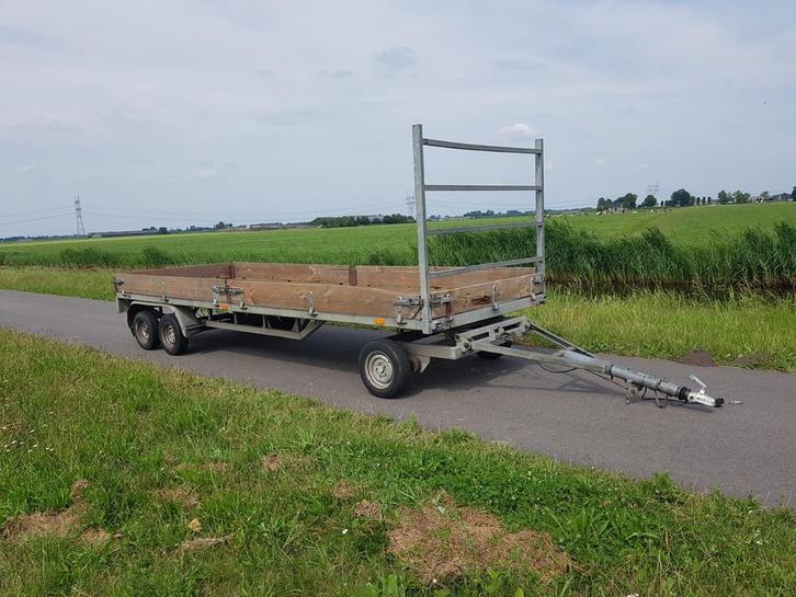 merk Henra schamelwagen schamel aanhangwagen 550x185 bakmaat, Auto diversen, Aanhangers en Bagagewagens, Gebruikt, Ophalen