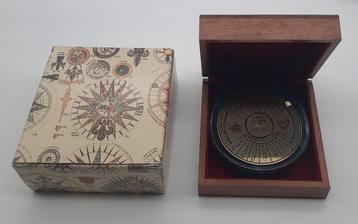 Vintage 40 jaar Kalender messing met marmer 1998-2037 beschikbaar voor biedingen