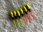 adv 133 / NIEUW set 6 dobbers TUIBERTINI 0,15gr, Watersport en Boten, Ophalen of Verzenden, Nieuw, Dobber of Lood
