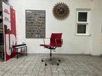 Vitra | Eames | EA117 | Rood leer | Chroom, -, -, Ophalen of Verzenden, Zo goed als nieuw