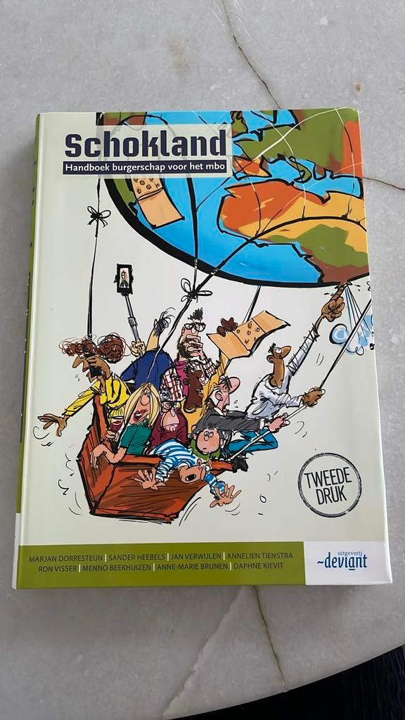 Ron Visser - Schokland handboek, Boeken, Schoolboeken, Zo goed als nieuw, Nederlands, Overige niveaus, Ophalen of Verzenden