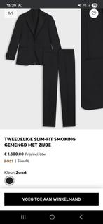 Hugo Boss Smoking Maat 50 + Bloes, Maat 48/50 (M), Zwart, Ophalen of Verzenden, Zo goed als nieuw