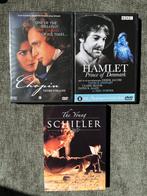 Drama DVD Collectie: Chopin, Hamlet, Schiller, Vanaf 16 jaar, Ophalen of Verzenden, Gebruikt, Drama