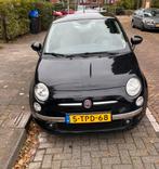 Fiat 500 0.9 80pk Twinair Turbo 2014 Zwart, Auto's, Fiat, Voorwielaandrijving, Origineel Nederlands, Handgeschakeld, 26 km/l