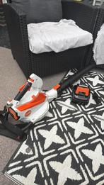 STIHL SHA 56 ACCU BLADBLAZER ZUIGHAKSELAAR, Ophalen of Verzenden, Zo goed als nieuw, Met opvangzak, Accu