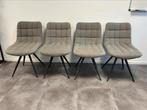 Eetkamerstoelen per stuk, Ophalen, Zo goed als nieuw, Grijs